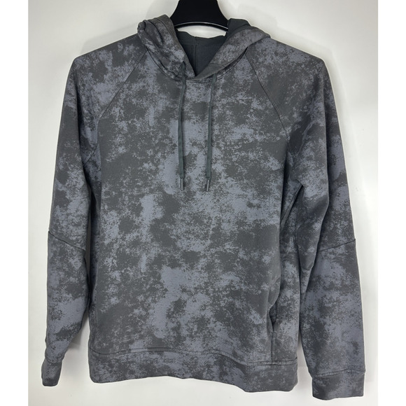 Lululemon City Sweat Pullover Hoodie French Terry Astral Graphite Grey Men's M - Picture 11 of 11